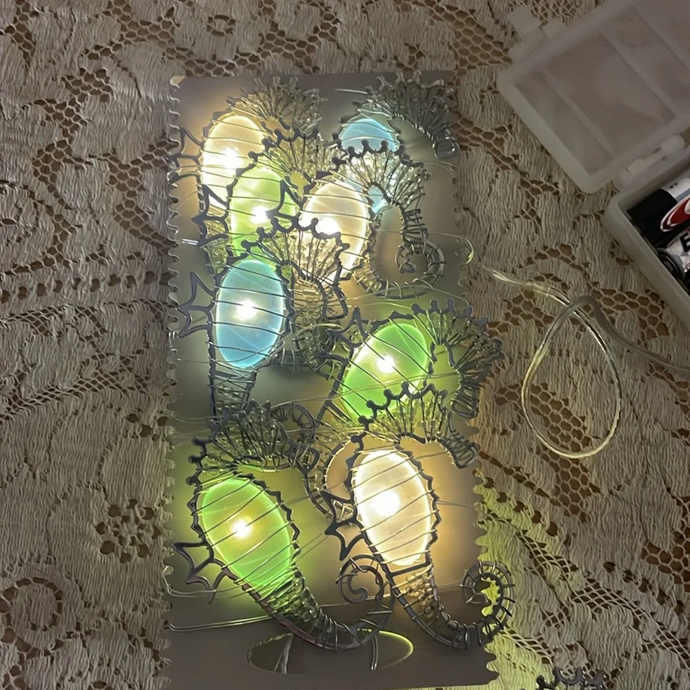 Sea Horse Glimmer Strings Flexible LED Lights